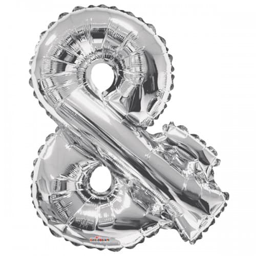 Kaleidoscope 34 Inch Foil Letter Blue Balloon