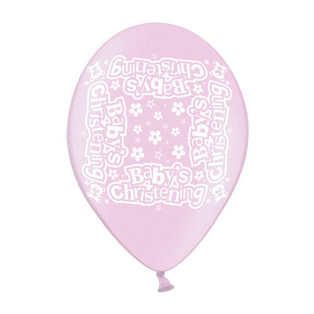 Simon Elvin Baby´s Christening Latex Balloons (Pack of 10)