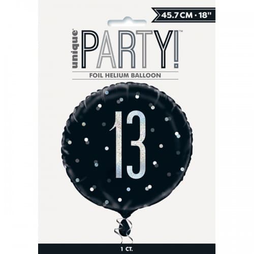 Unique Party Glitz Prismatic Age Foil Balloon