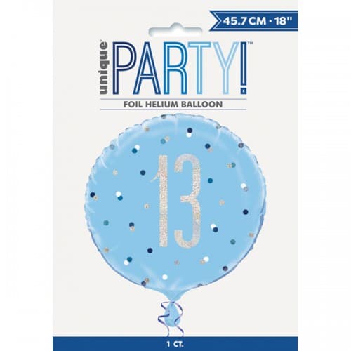 Unique Party Glitz Prismatic Age Foil Balloon