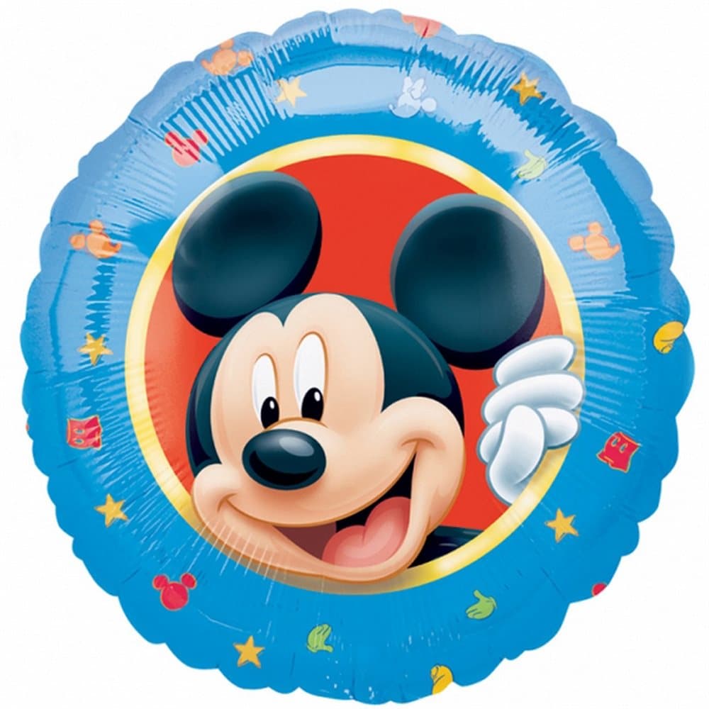 Amscan 18 Inch Disney Mickey Mouse Circular Foil Balloon