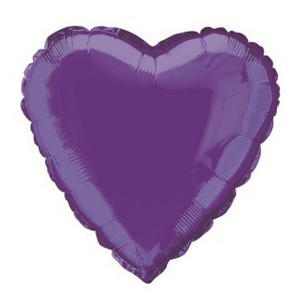 Unique Party 18 Inch Heart Shaped Foil Balloon