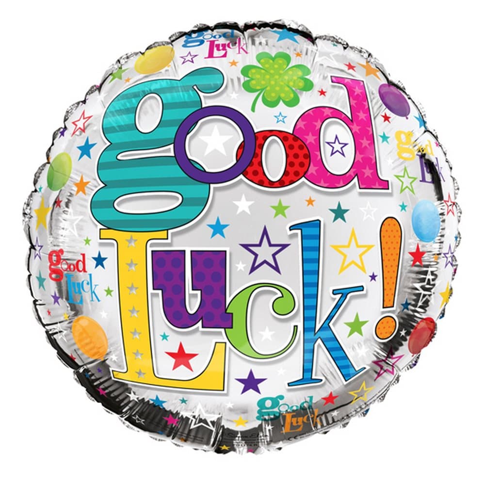 Simon Elvin 18 Inch Good Luck Design Foil Balloon