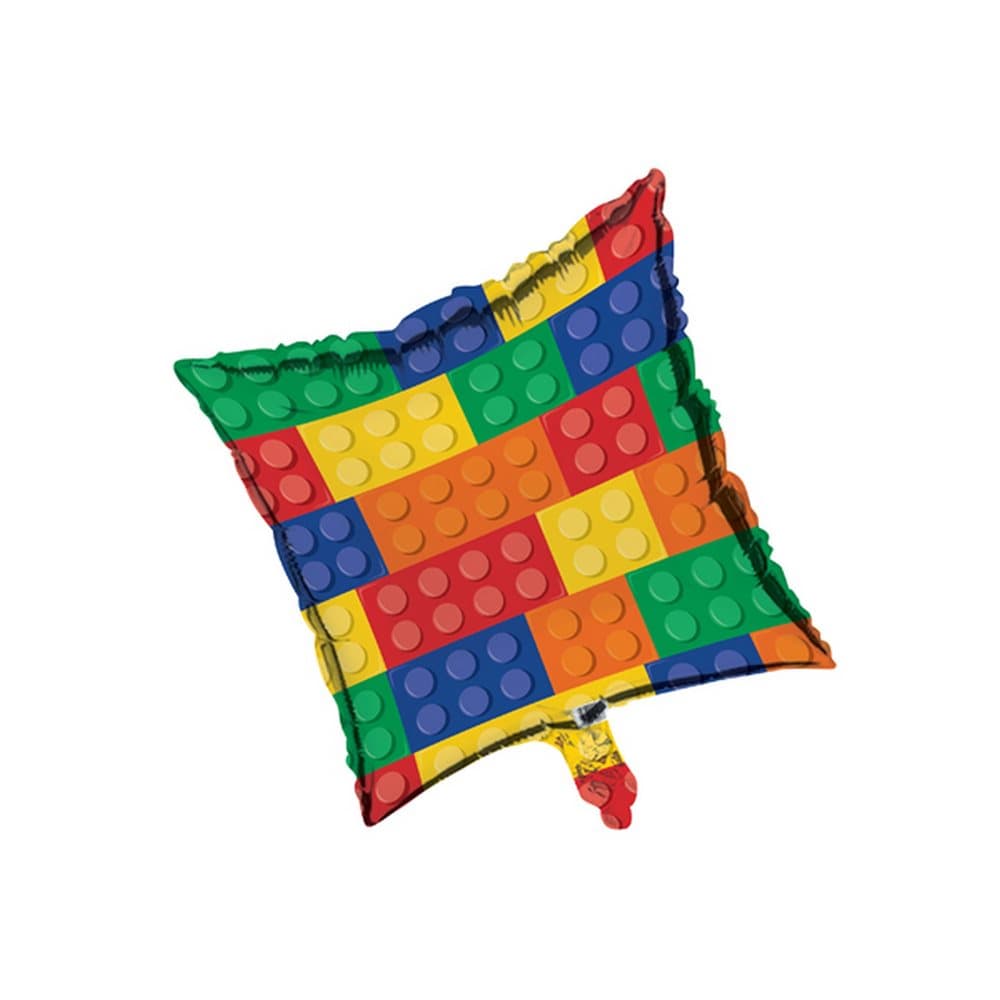 Creative Party Block 18 Inch Square Metallic Foil Balloon