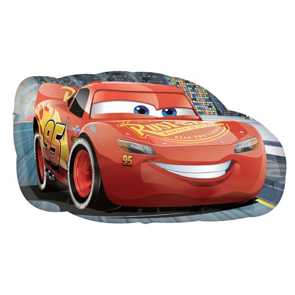 Anagram Disney Cars 3 Supershape Lightning McQueen Foil Balloon