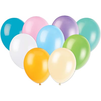 Unique Party Pastellballonger (paket med 10)