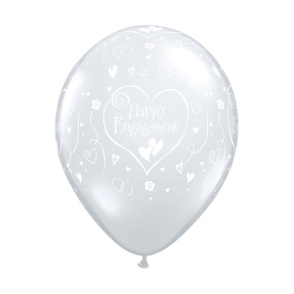 Qualatex 11 Inch Happy Engagement Balloons