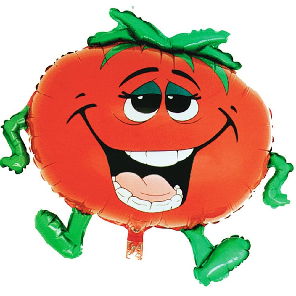 Oaktree 22 Inch Supershape Tomato Foil Balloon