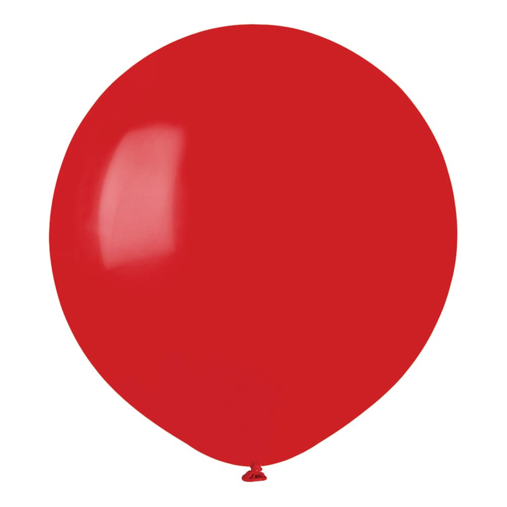 Ilmapallot Punainen Pyöreä Suuri