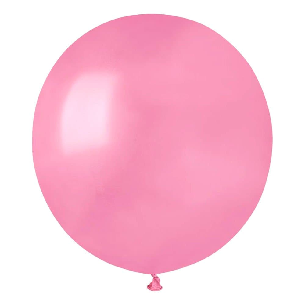 Ilmapallot Metallic Pinkki Pyöreät Suuri