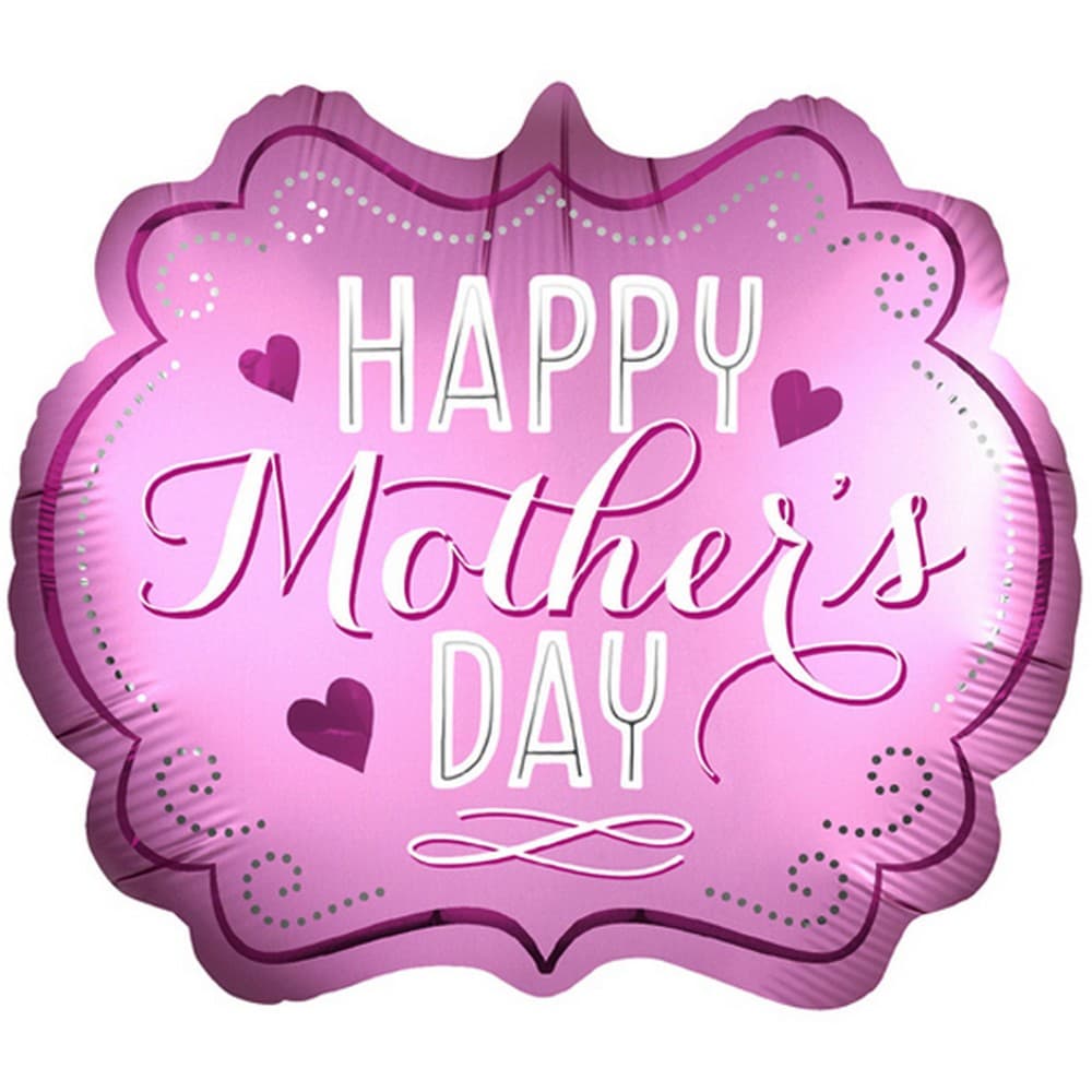 Anagram Supershape Happy Mothers Day Marquee Satin Luxe Balloon