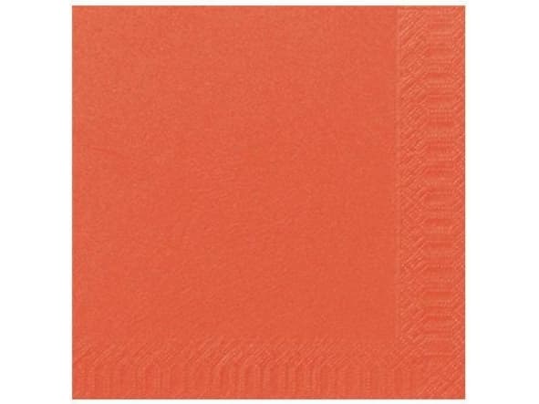 Duni Napkin TISSUE 3-ply 33x33cm, tangerine, 250 pieces (PP0316)