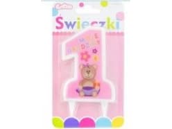 GoDan Pink candle - I'm one year old