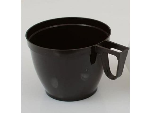 Staples disposable cup with handle 180ml brown 60 pieces (PP0296)