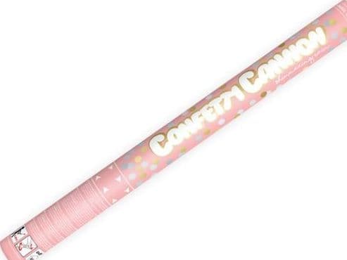 Party Deco Tube shooting confetti, metallized wheels, 60 cm universal