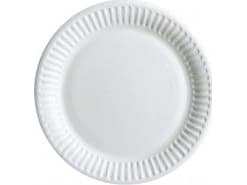 Staples disposable plate, biodegradable 23cm 50 pieces (5647460)