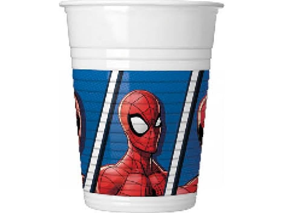 PROCOS Spiderman Team Up birthday cups 200 ml 8 pcs universal (31691)