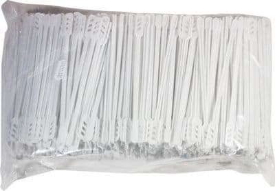 Disposable plastic staples, 12.8cm stirrer, pack of 1000 (PP0034)