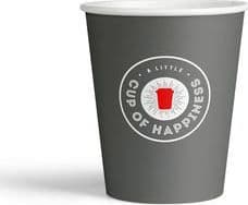 Staples paper cups for hot drinks design 200ml 100 pieces per pack (C58004)