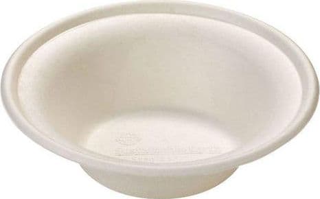 Staples disposable deep plate, biodegradable 340ml, pack of 50 (5205076)
