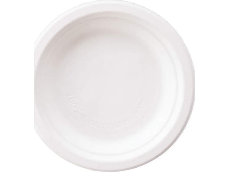 Staples organic dessert plate 15cm 125 pieces per package (PP0465)