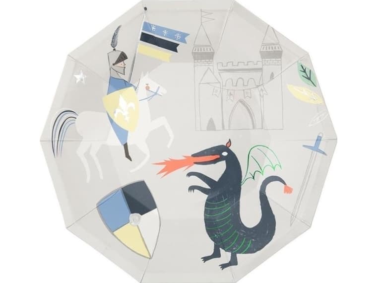Meri Meri Set of 8 paper plates