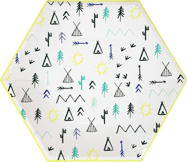 Meri Meri set of 12 paper plates