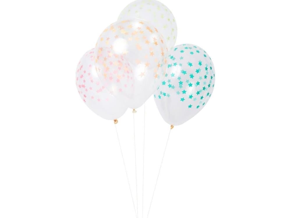 Meri Meri Meri Meri – Mixed Star Balloons