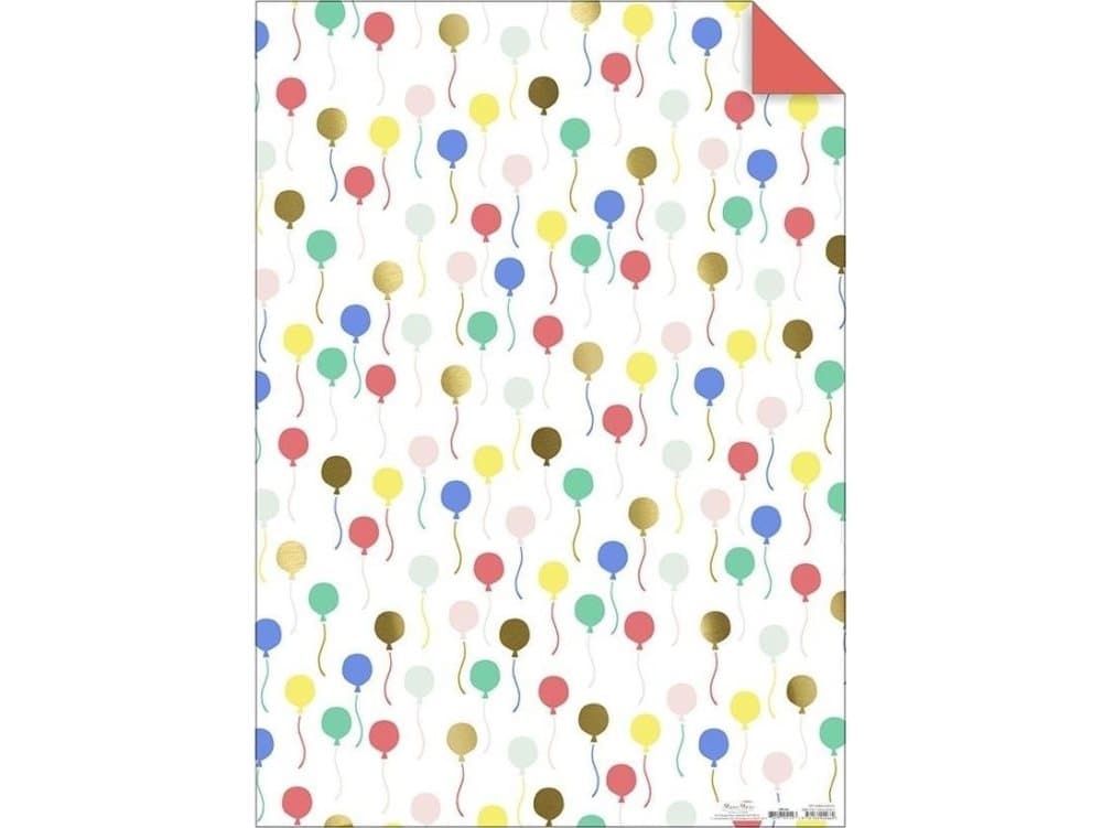 Meri Meri Balloon Gift Wrap Roll