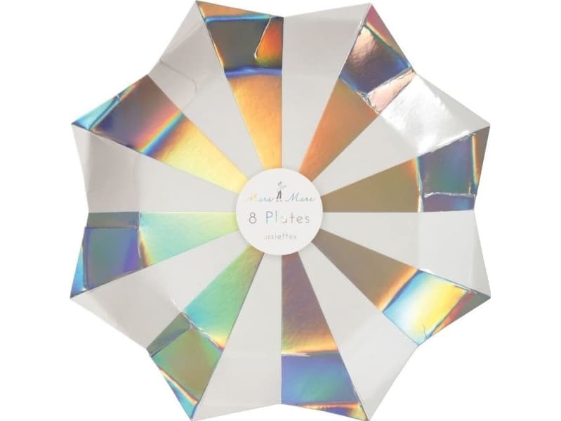 Meri Meri set of 8 paper plates