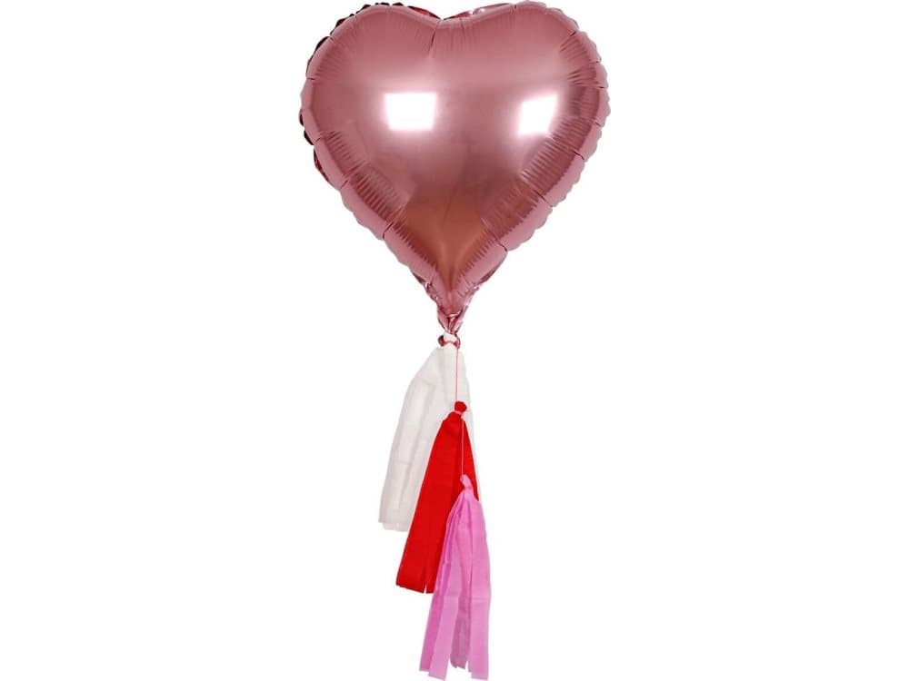 Meri Meri Meri Meri - Heart Mylar Balloons S/6