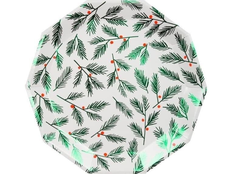 Meri Meri set of 8 paper plates
