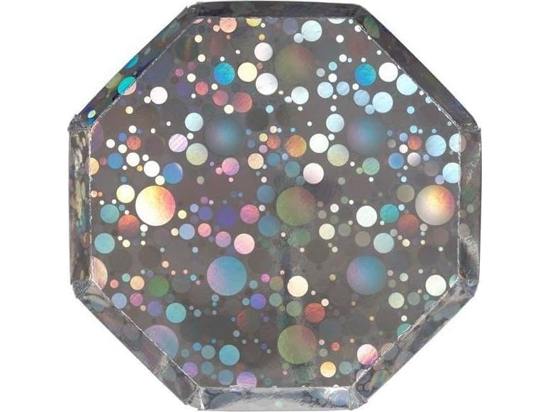Meri Meri Assorted Foil Finish Plates