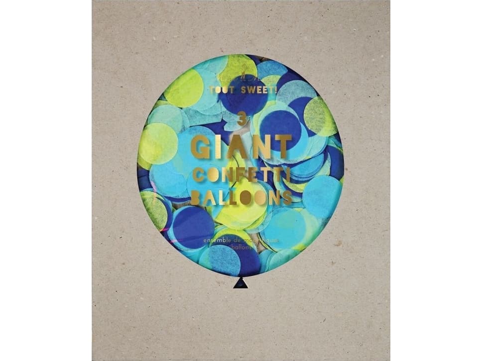 Meri Meri Meri Meri - Blue Giant Confetti Balloon K