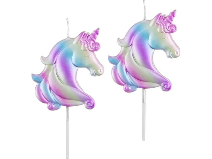 Godan Candles Pikery Iridescent unicorns - 2 pcs. Universal