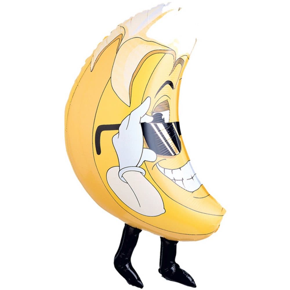 Oaktree Betallic 33 Inch Shape Banana Balloon