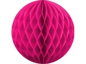 Party Deco Tissue ball, dark pink, 10 cm. universal