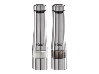 Russell Hobbs 23460-56 - Peber- og saltkværn - børstet rustfrit stål sæt