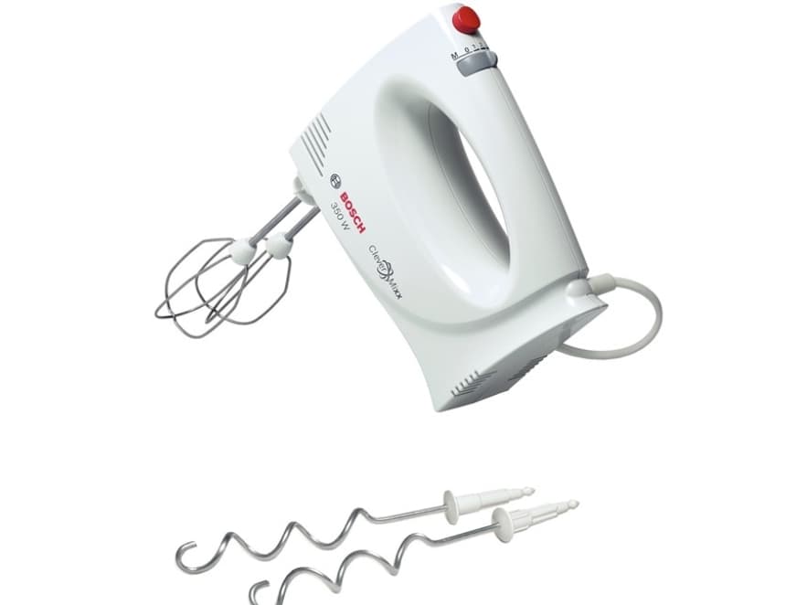 Bosch MFQ3030, Handmixer, Vit, Knappar, 350 W, 800 g