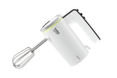 Beko HMM 7420 W, Handmixer, Vit, Knådning, Mixning, 425 W