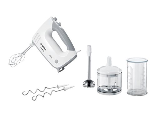 Bild av Bosch ErgoMixx MFQ36480 - Handmixer - 450 W - vit / grå