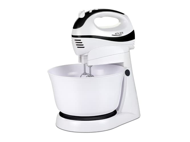 Adler AD 4206, Stativmixer, Svart, Vit, Blanda, Mixning, Plast, 300 W, 2,2 kg