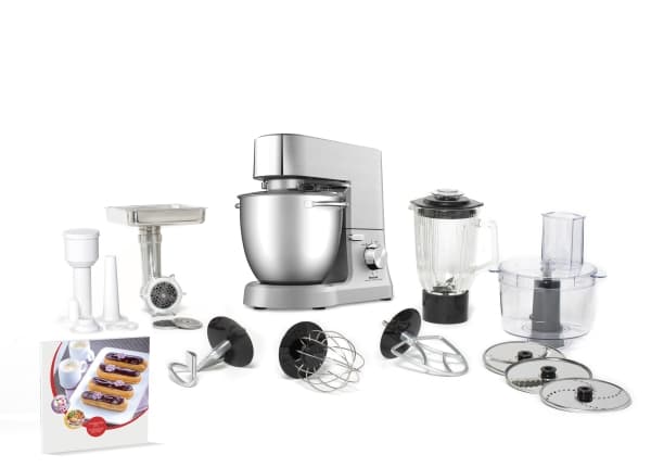 Tefal Masterchef Gourmet QB813D matberedare 1500 W 6,7 l Metallisk, Rostfritt stål