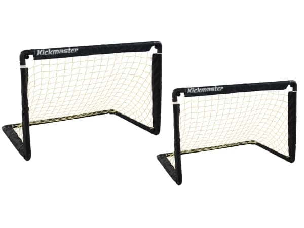 Kickmaster 1-mod-1 foldbart fodboldmål sæt