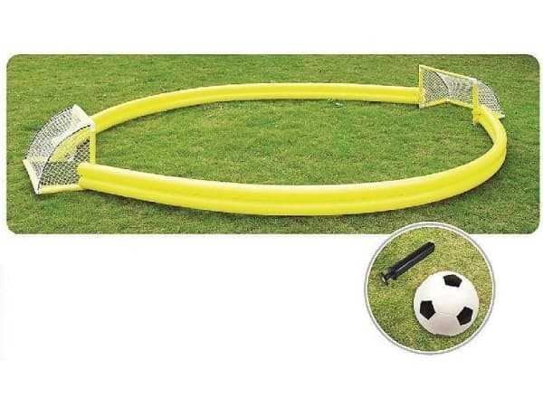 Sport1 Oppustlig fodbolbane med 2 mål