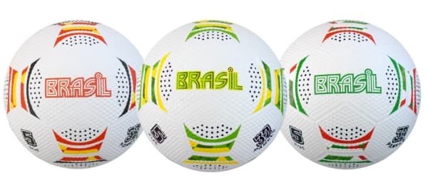 Fodbold Sport1 'Brazil' Str. 5, Gummi