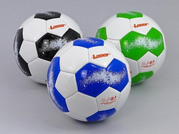 Adar Football Laser white and blue s. 5 (S/428799)