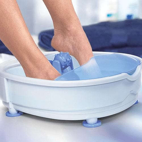 Lyxigt fotbad med SPA känsla och massage