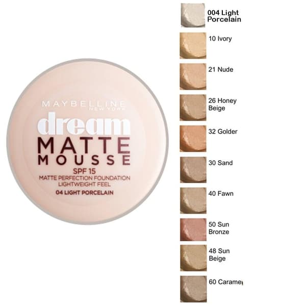 Maybelline Dream Matte Mousse Foundation 18ml # 20 Cameo