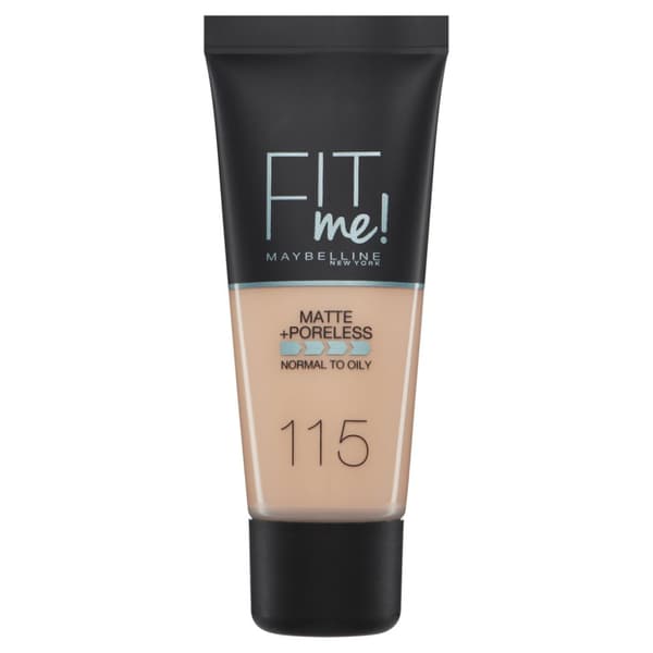 Maybelline Fit Me Matte + Poreless Foundation - 115 Ivory